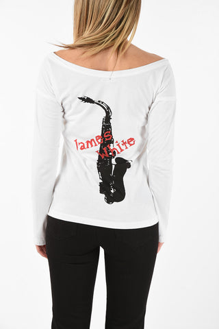 LOVE THERAPY BY ELIO FIORUCCI Long Sleeve JAMES WHITE T-shirt