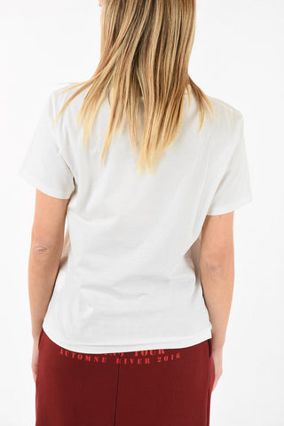 Cotton Crew-Neck FIRST KISS T-Shirt