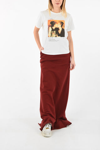 Cotton Crew-Neck FIRST KISS T-Shirt