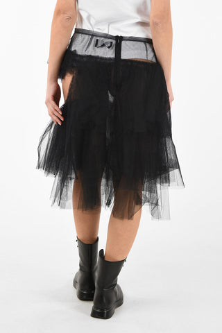 Tulle Ruffled Skirt