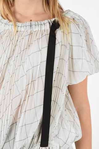 Asymmetrical Ruffled Blouse