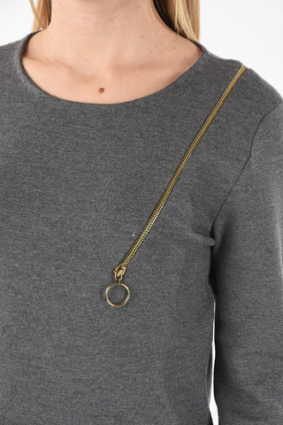 Maglia con Dettaglio Cut Out
