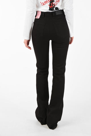 High-rise EDIE bootcut jeans