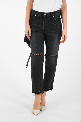Distressed Slim Fit Jeans