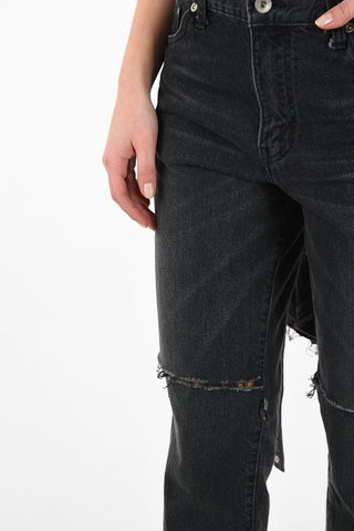 Distressed Slim Fit Jeans