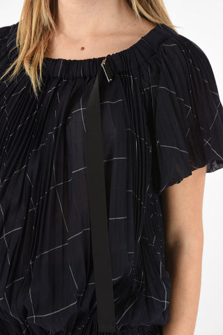 Asymmetrical Ruffled Blouse 