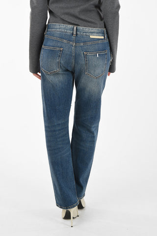 Ripped Tapered Fit Jeans