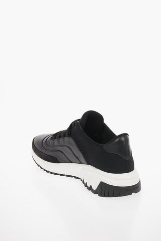 Mesh Leather Details URBAN Low-Top Sneakers