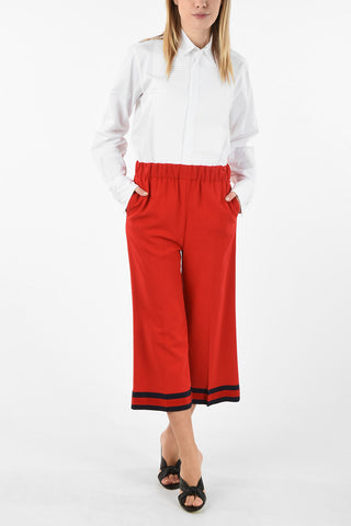 Drawstring Gaucho Pant
