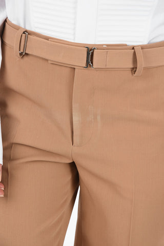 Pantalone Wide Leg in Lana