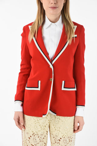 Stretch Single Breasted Blazer