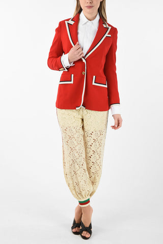 Stretch Single Breasted Blazer