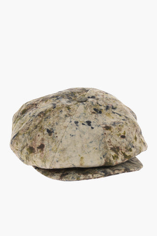 Newsboy camouflage in Lino