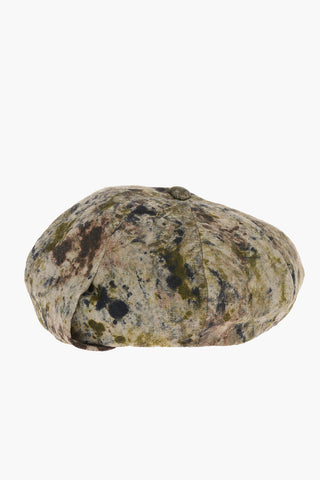 Newsboy camouflage in Lino