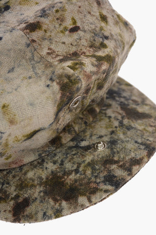 Newsboy camouflage in Lino