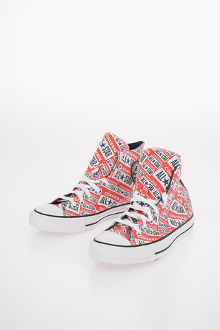 CHUCK TAYLOR ALL STAR  All Over Logo-Print High-top Sneakers