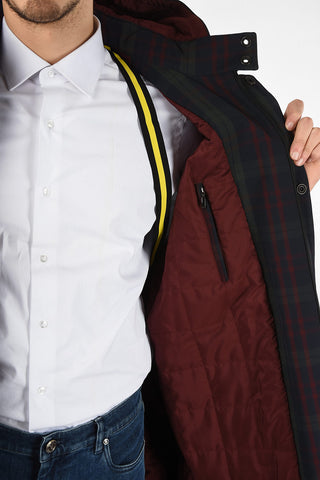 CC COLLECTION O.WEAR tartan snap button  MELANIE Cape