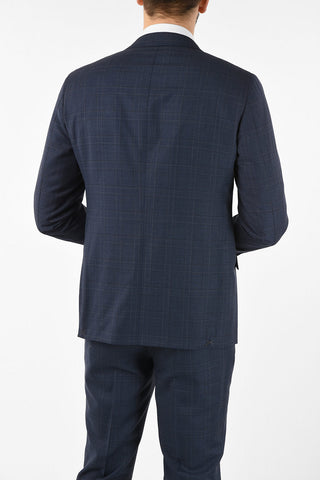 side vents plaid drop 7R 2-button SARTORIA suit