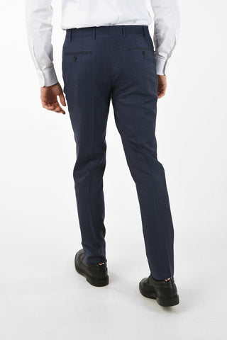 side vents plaid drop 7R 2-button SARTORIA suit