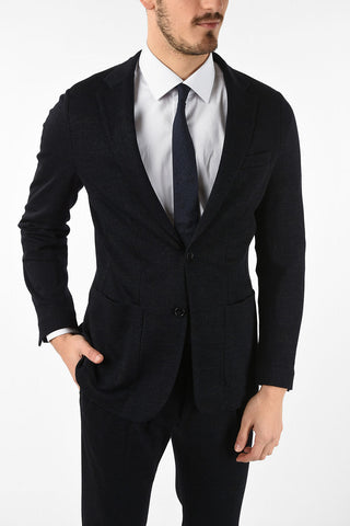 notch lapel belt loops drop 7R 2-button suit