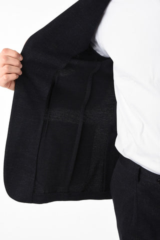notch lapel belt loops drop 7R 2-button suit