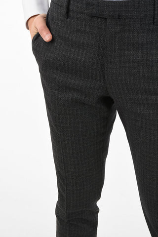 side vents notch lapel check drop 7R 2-button ACADEMY SOFT suit