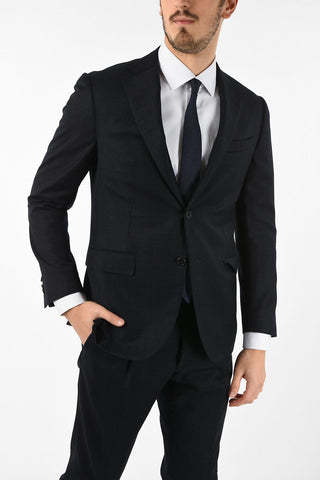 notch lapel belt loops drop 7R 3-button ACADEMY suit
