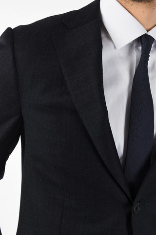 notch lapel belt loops drop 7R 3-button ACADEMY suit