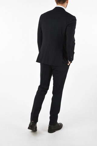 notch lapel belt loops drop 7R 3-button ACADEMY suit