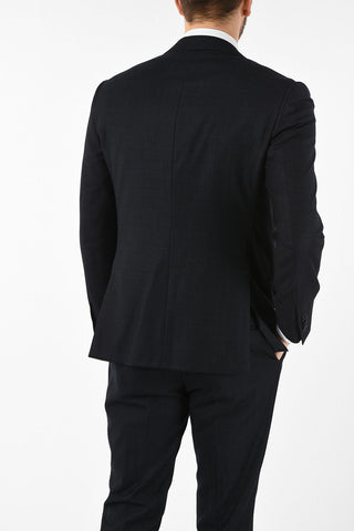 notch lapel belt loops drop 7R 3-button ACADEMY suit