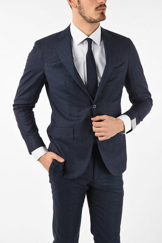 side vents belt loops virgin wool drop 7R 2-button SARTORIA suit