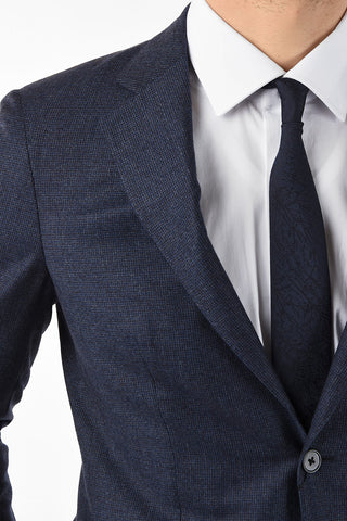 side vents belt loops virgin wool drop 7R 2-button SARTORIA suit