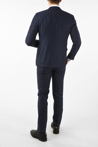 side vents belt loops virgin wool drop 7R 2-button SARTORIA suit