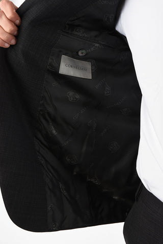 side vents notch lapel belt loops drop 8R 2-button ACADEMYsuit