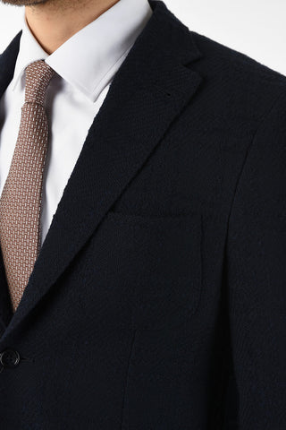ID drop 7R side vents notch lapel patch pocket IDENTITY blazer