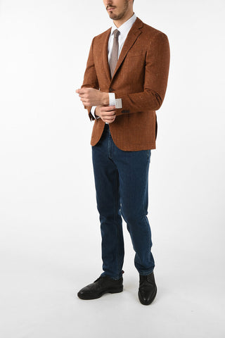 drop 7R side vents notch lapel 2-button ACADEMY SOFT blazer