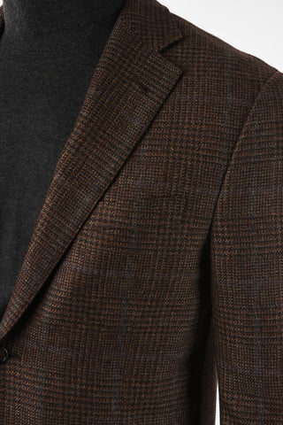district check drop 7R side vents 2-button GATE blazer