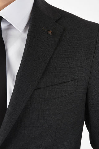CC COLLECTION side vent glenurquhart drop 7R 2-button RIGHT suit
