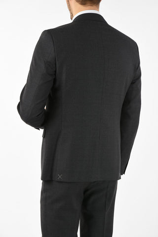 CC COLLECTION side vent glenurquhart drop 7R 2-button RIGHT suit