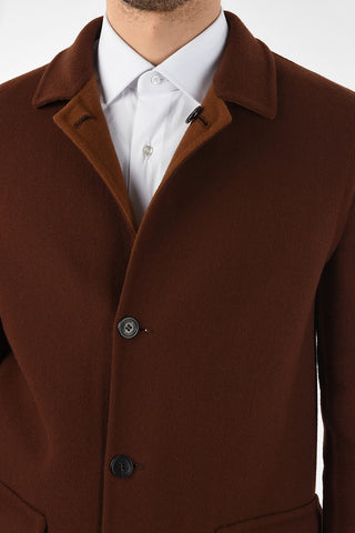 cappotto balmacaan Reversibile