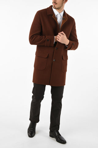 cappotto balmacaan Reversibile