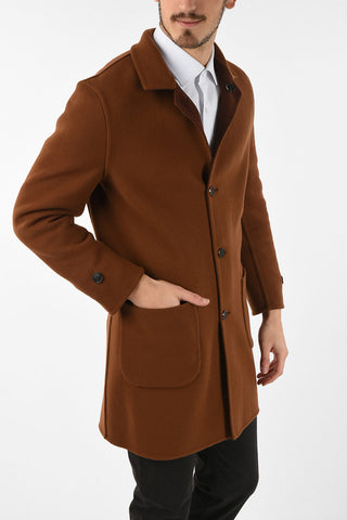 cappotto balmacaan Reversibile