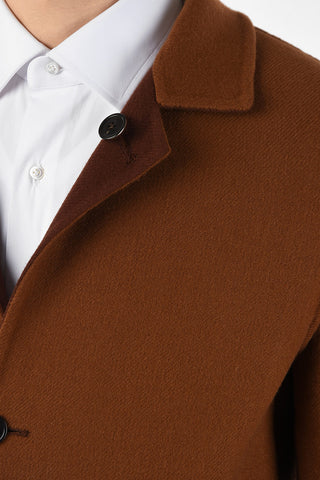 cappotto balmacaan Reversibile
