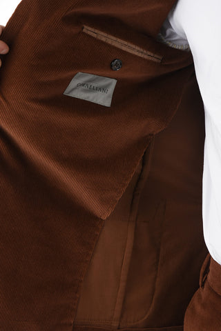 side vents corduroy drop 7R 2-button GATE suit