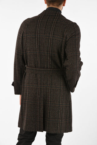 cashmere PIUMA chesterfield coat with Belt