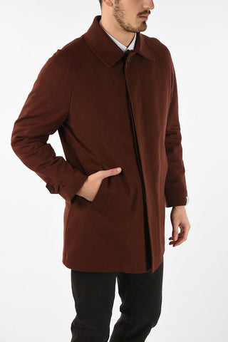 cashmere balmacaan coat