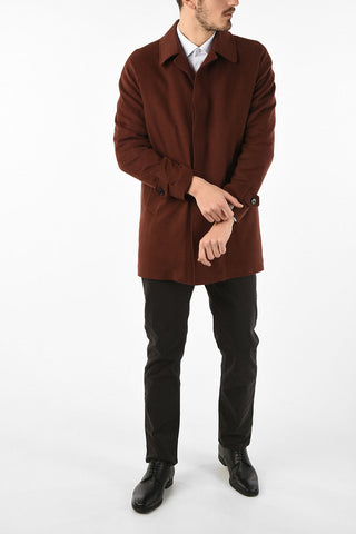 cashmere balmacaan coat