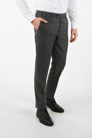 CC COLLECTION side vent notch lapel check drop 7 R RIGHT suit