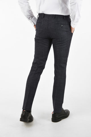 side vents houndstooth drop 7R 2-button ACADEMY suit
