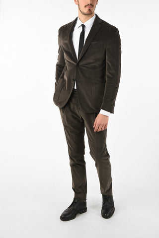 notch lapel corduroy drop 7R 2-button GATE suit